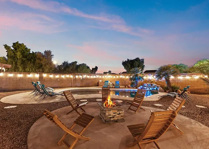 Villa Reset Rally Pool Hot Tub Firepit Casa Grande