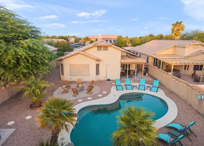 Reset Rally Pool Hot Tub Firepit Casa Grande