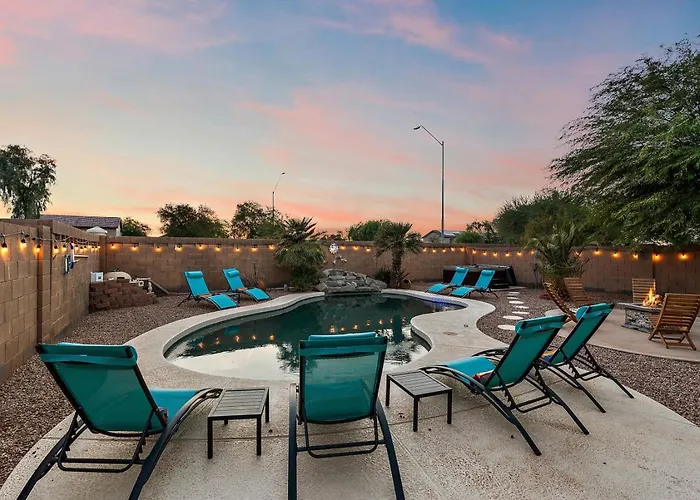 Villa Reset Rally Pool Hot Tub Firepit Casa Grande